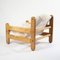 Sling Chair in Pine, Canvas and Sheepskin, 1970s 5