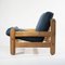 Sling Chair in Pine, Canvas and Shipskin, 1970s 8