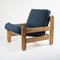 Sling Chair in Pine, Canvas and Shipskin, 1970s 1