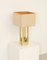 Large Lumica Brass Table Lamp, 1970s, Image 4