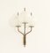 Large Sconce with Three Lights in Brass by Candle Milano, 1960s, Image 1