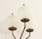 Large Sconce with Three Lights in Brass by Candle Milano, 1960s 9