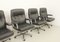 SP126 Leather Office Chairs by Osvaldo Borsani for Tecno, 1970s, Set of 8, Image 5