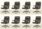 SP126 Leather Office Chairs by Osvaldo Borsani for Tecno, 1970s, Set of 8 10