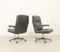 SP126 Leather Office Chairs by Osvaldo Borsani for Tecno, 1970s, Set of 8 16