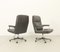 SP126 Leather Office Chairs by Osvaldo Borsani for Tecno, 1970s, Set of 8, Image 16