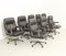 SP126 Leather Office Chairs by Osvaldo Borsani for Tecno, 1970s, Set of 8 2
