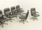 SP126 Leather Office Chairs by Osvaldo Borsani for Tecno, 1970s, Set of 8 4