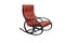 Vintage Leather Swing Chair from Strässle, 1970s, Image 1