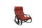 Vintage Leather Swing Chair from Strässle, 1970s, Image 7