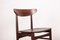 Danish Dining Chairs in Rosewood and Skai from Dyrlund, 1960s, Set of 2 10