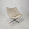 Oyster Chair mit Kreuzgestell von Pierre Paulin für Artifort, 1965 2