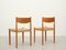 Teak & Papercord Dining Chairs by Poul Volther for Freques Røjle, 1960s, Set of 2 2