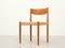 Teak & Papercord Dining Chairs by Poul Volther for Freques Røjle, 1960s, Set of 2 3