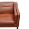 Mid-Century Danish Buffalo Leather Sofa 5