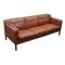 Dänisches Mid-Century Sofa aus Büffelleder 3