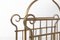 Vintage Brass Magazine Rack 5