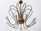 Mid-Century Modern Sputnik Pendant Lamp, 1950s 5