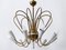 Lámpara colgante Sputnik Mid-Century moderna, años 50, Imagen 8
