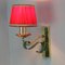 French Wall Lamp, 1940s, Image 4