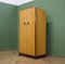 British Art Deco Style Wardrobe in Birdseye Maple, 1940s 3