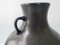 Große Mid-Century Vase aus schwarzer Keramik, 1950er 7
