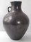 Große Mid-Century Vase aus schwarzer Keramik, 1950er 8