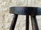 Vintage French Farmhouse Milking Stool on Tripod Legs 7