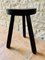 Vintage French Farmhouse Milking Stool on Tripod Legs 6