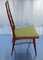 Vintage Dining Chairs in Teak with Green Fabric Cover, 1970s, Set of 8 15