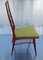 Vintage Dining Chairs in Teak with Green Fabric Cover, 1970s, Set of 8, Image 15