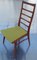 Vintage Dining Chairs in Teak with Green Fabric Cover, 1970s, Set of 8 18