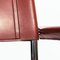 Bauhaus Hide Leather Cantilever Chairs from Fasem, Italy, Set of 5 8