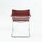 Bauhaus Hide Leather Cantilever Chairs from Fasem, Italy, Set of 5 18