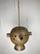 Lámpara colgante de cerámica era espacial brutalista atribuida a Mobach, Países Bajos, años 60, Imagen 9