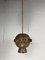 Lámpara colgante de cerámica era espacial brutalista atribuida a Mobach, Países Bajos, años 60, Imagen 8