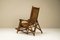 Deck Lounge Chair in Wood and Leather by Fratelli Reguitti x Louis Vuitton, Italy, 1938, Image 2