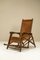 Deck Lounge Chair aus Holz & Leder von Fratelli Reguitti x Louis Vuitton, Italien, 1938 7