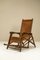 Deck Lounge Chair in Wood and Leather by Fratelli Reguitti x Louis Vuitton, Italy, 1938 7