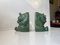 Sujetalibros de cerámica de Axel Sørensen para Ipsens Enke Bornholm, años 20. Juego de 2, Imagen 2