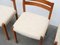 Danish Teak Chairs from J.L. Møllers, Set of 4, Image 8