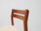 Danish Teak Chairs from J.L. Møllers, Set of 4, Image 16