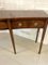 Large Edwardian Serpentine Console Table in Figured Mahogany, 1900s 6