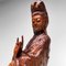Große Kannon Statue der Göttin der Barmherzigkeit aus Holz, Japan, 1800 20
