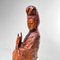 Large Wooden Goddess of Mercy Lord of Compassion Kannon Statue, Japan, 1800s 8