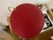 Lampada da tavolo rossa di Moletz, anni '50, Immagine 3