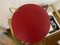 Lampe de Bureau Rouge de Moletz, 1950s 3