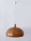 Mid-Century Modern Pine Wood Pendant Lamp, Sweden, 1960s 3