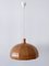 Mid-Century Modern Pine Wood Pendant Lamp, Sweden, 1960s, Image 5