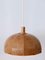 Mid-Century Modern Pine Wood Pendant Lamp, Sweden, 1960s 2